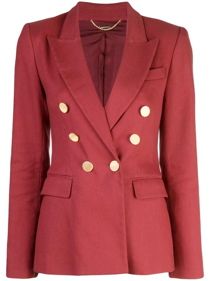 Adam Lippes Double-breasted Blazer - Orange