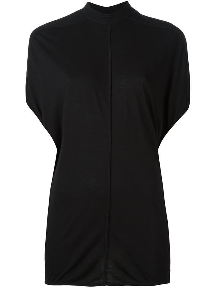 Rick Owens Lilies Raised Central Trim T-shirt