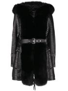 Philipp Plein Pray You Catch Parka - Black