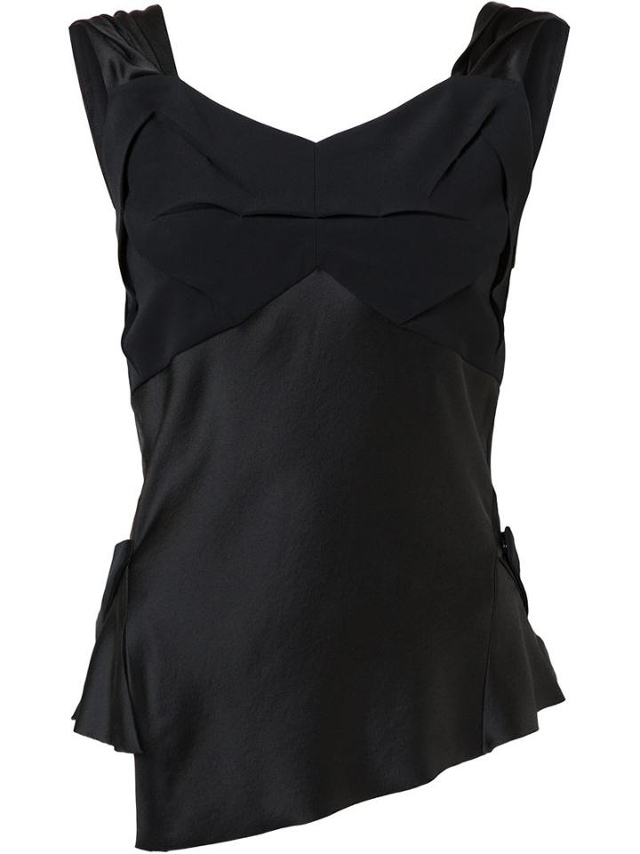 Maison Margiela Asymmetric Panelled Top