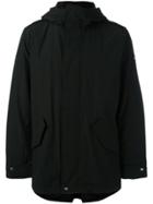 Woolrich Hooded Short Coat - Black