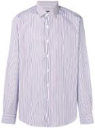 Salvatore Ferragamo Striped Button Shirt - Multicolour