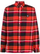 Tommy Hilfiger Checked Relaxed Shirt - Orange