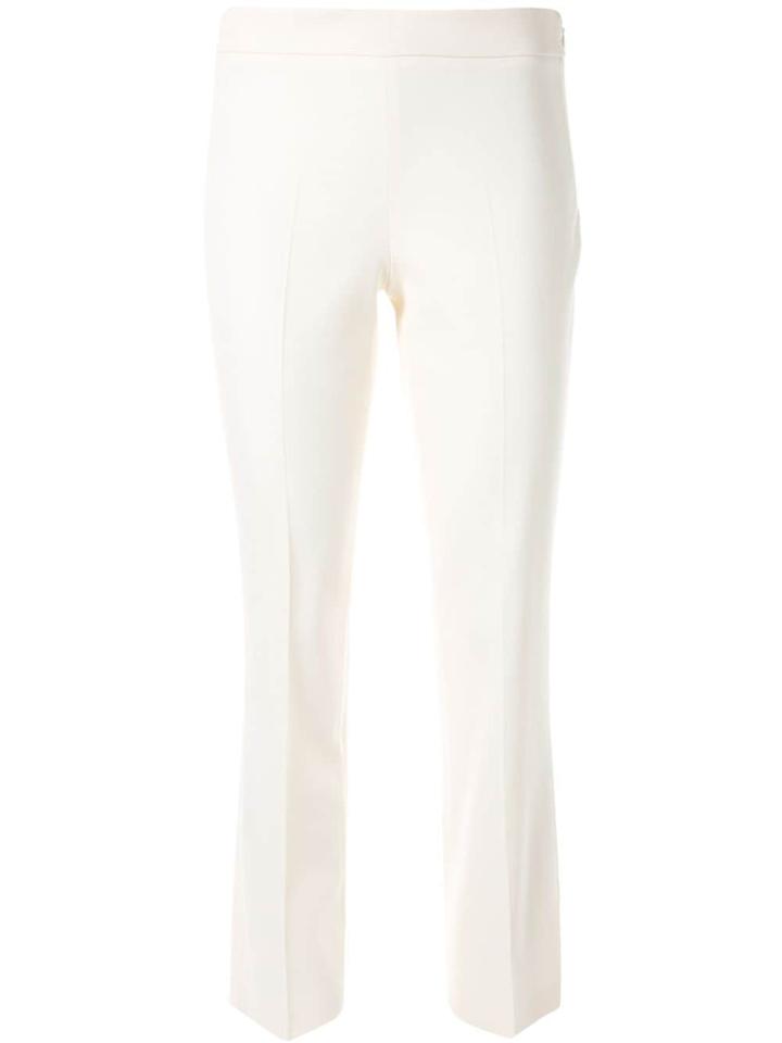 Giambattista Valli Plain Tailored Trousers - White