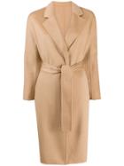 N.peal Cashmere Belted Coat - Brown