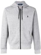 Polo Ralph Lauren - Zipped Hoodie - Men - Cotton/polyester - S, Grey, Cotton/polyester
