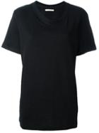 Off-white Cut-out T-shirt, Women's, Size: L, Black, Cotton