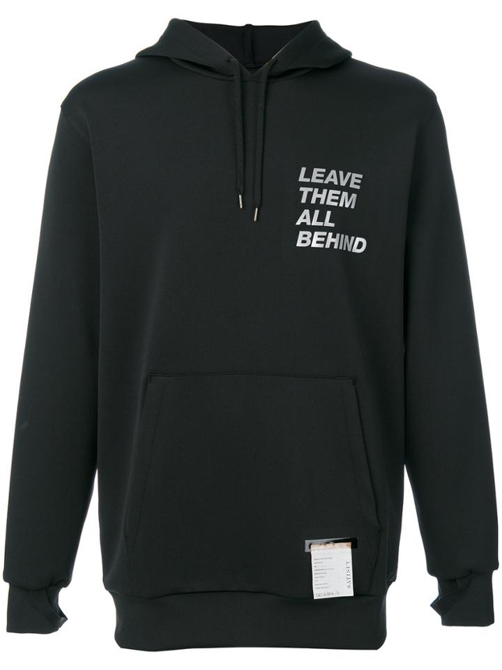 Satisfy Post Run Hoodie - Black