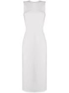 Jil Sander Stretch Jersey Dress - White