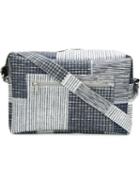 Luisa Cevese Riedizioni Patchwork Shoulder Bag, Women's, Blue, Rubber