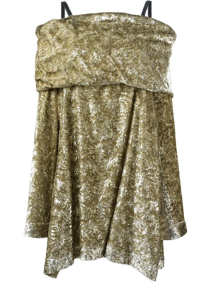 Isa Arfen Drop Shoulder Mini Dress