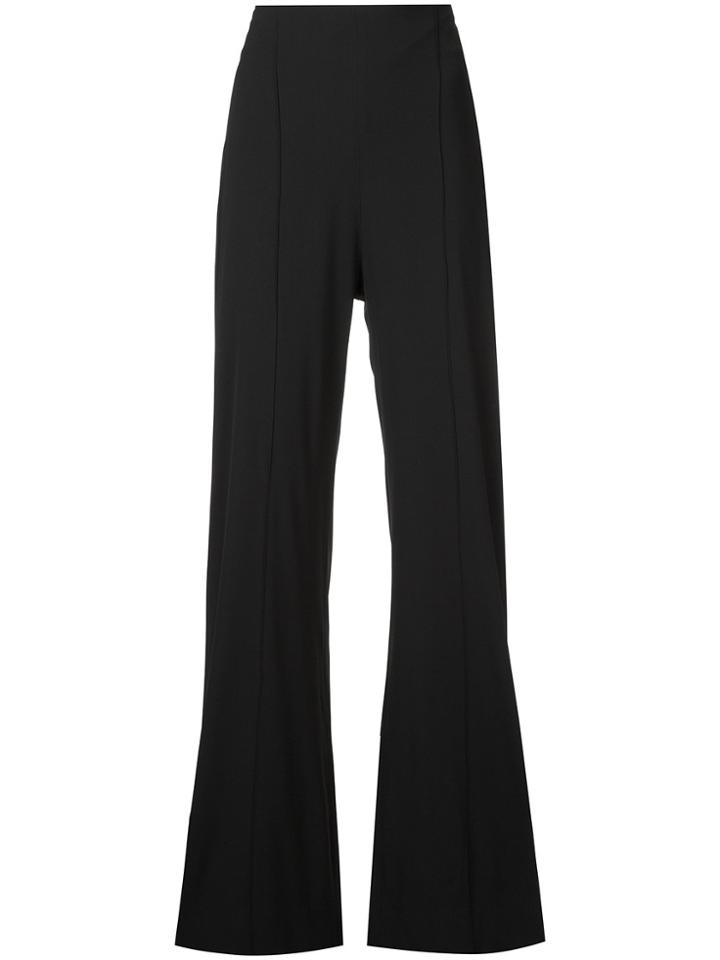 Maticevski Wide Leg Pleated Trousers - Black