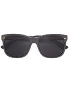 Gucci Eyewear Square Frame Rhinestone Sunglasses, Women's, Size: 56, Black, Acetate/swarovski Crystal