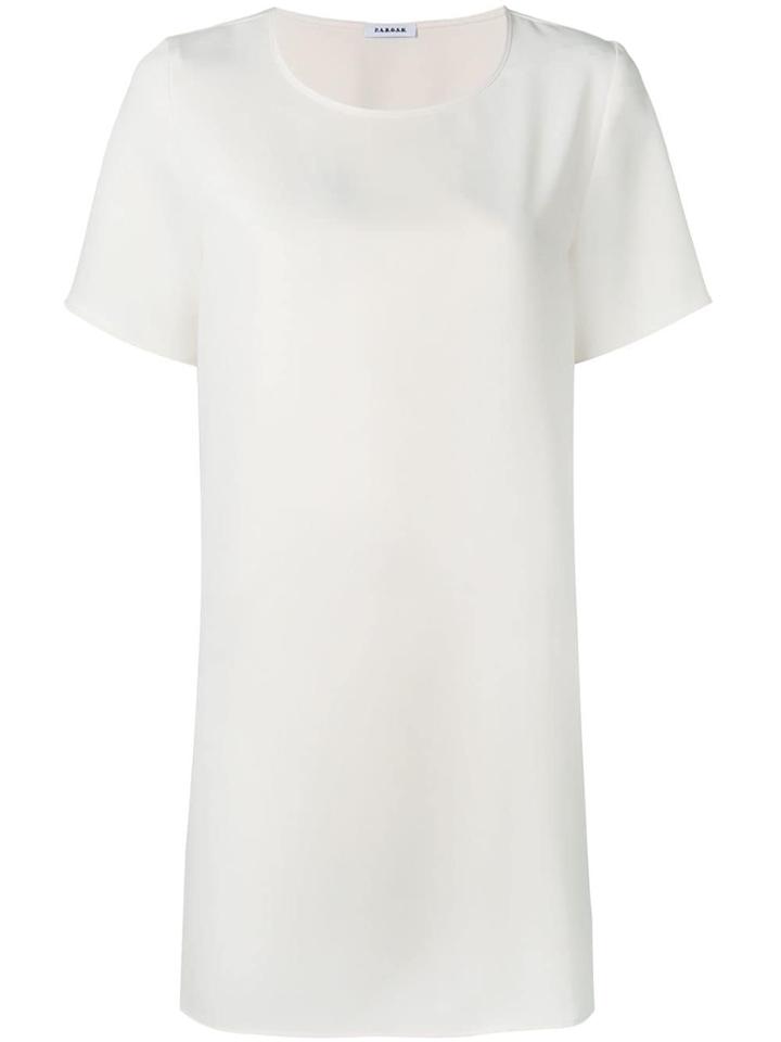 P.a.r.o.s.h. Short Shift Dress - Neutrals