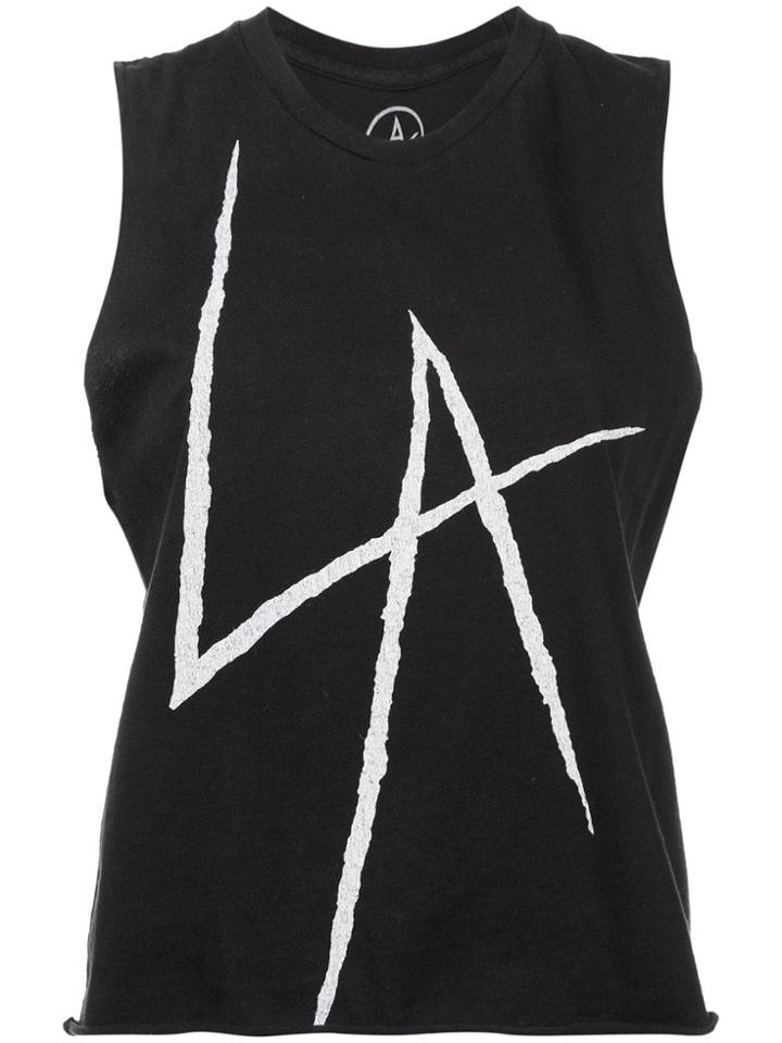 Local Authority La Tank Top - Black