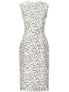 Jason Wu Floral Print Sleeveless Dress - White