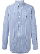 Polo Ralph Lauren Button-down Striped Shirt, Men's, Size: 15, Blue, Cotton