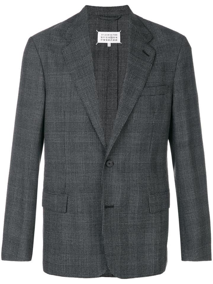 Maison Margiela Tailored Fitted Blazer - Black