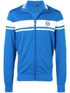 Sergio Tacchini Contrast Logo Bomber Jacket - Blue