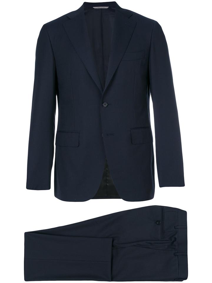Canali - Classic Formal Suit - Men - Cupro/wool - 50, Blue, Cupro/wool