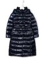 Add Kids Front Button Padded Coat, Toddler Girl's, Size: 4 Yrs, Blue