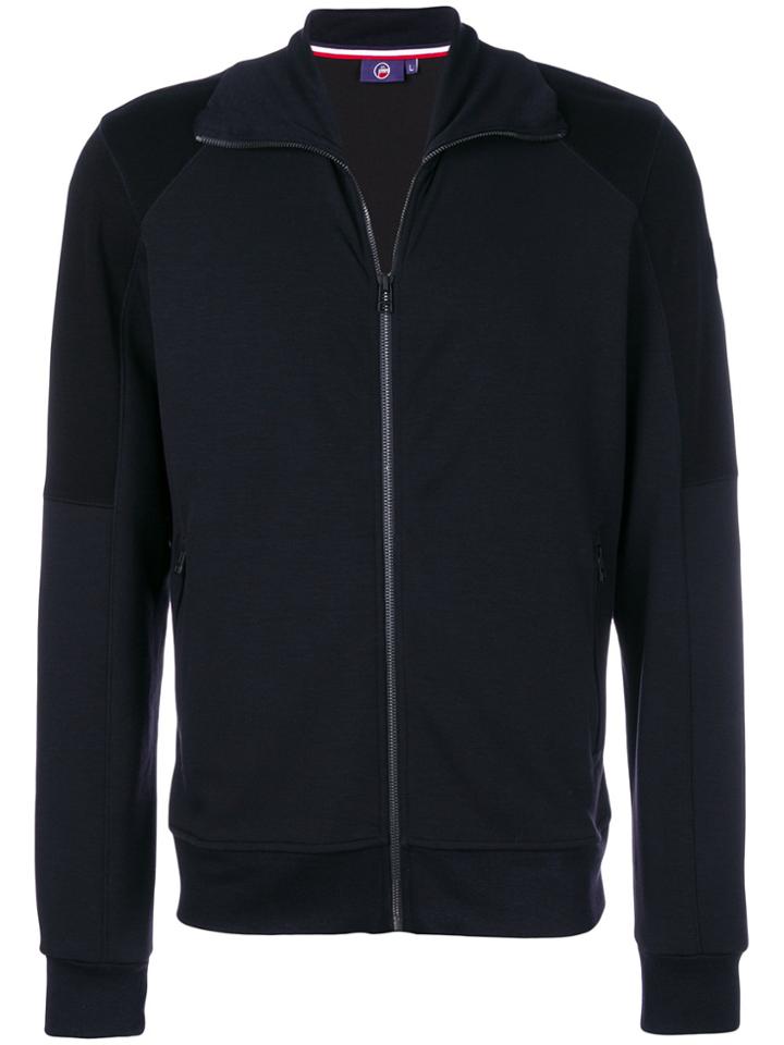 Fusalp Color Blocked Turtleneck Jacket - Blue