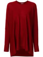 P.a.r.o.s.h. Oversized Jumper - Red