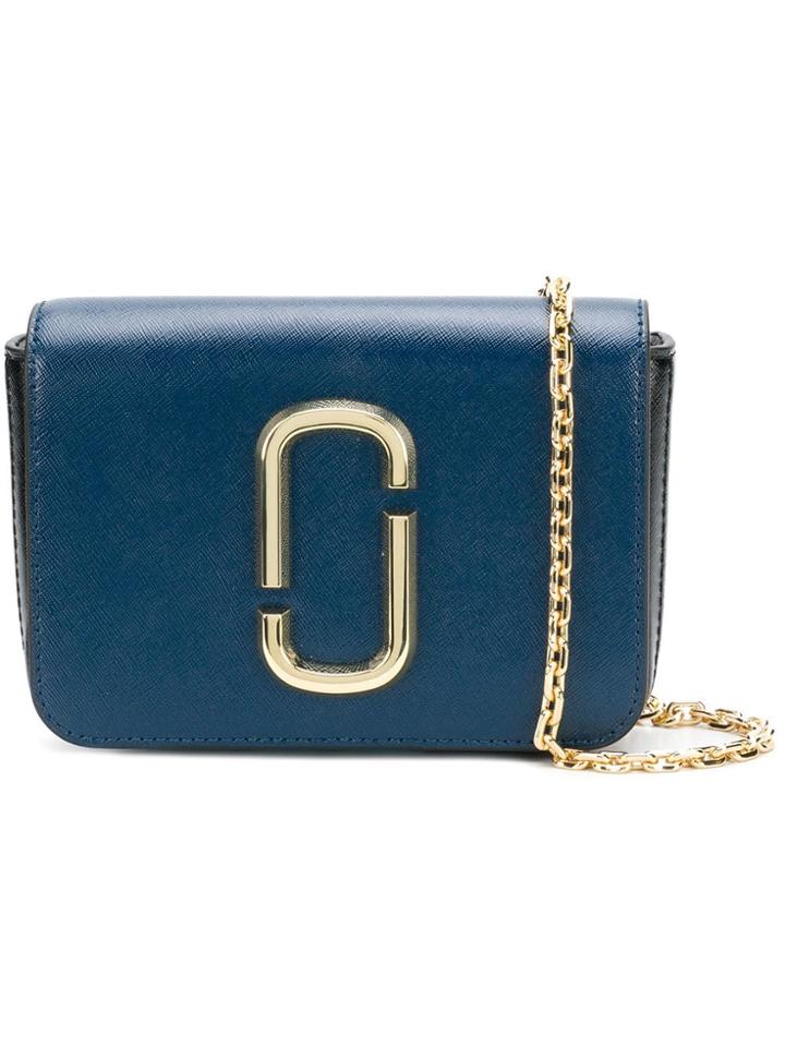 Marc Jacobs The Logo Strap Hip Shot - Blue