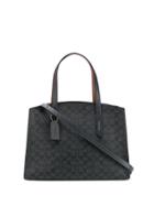 Coach Charlie Carryall In Signature Canvas - Grey