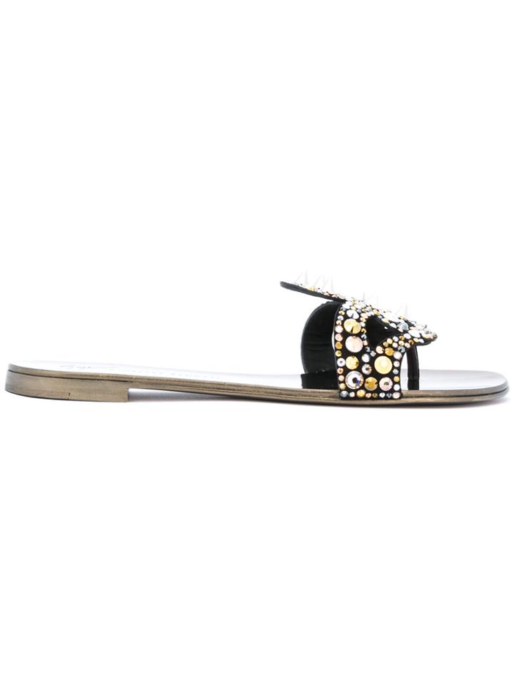 Giuseppe Zanotti Design Miss Maya Sandals - Black