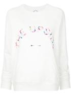 The Upside Printed Sweatshirt - White
