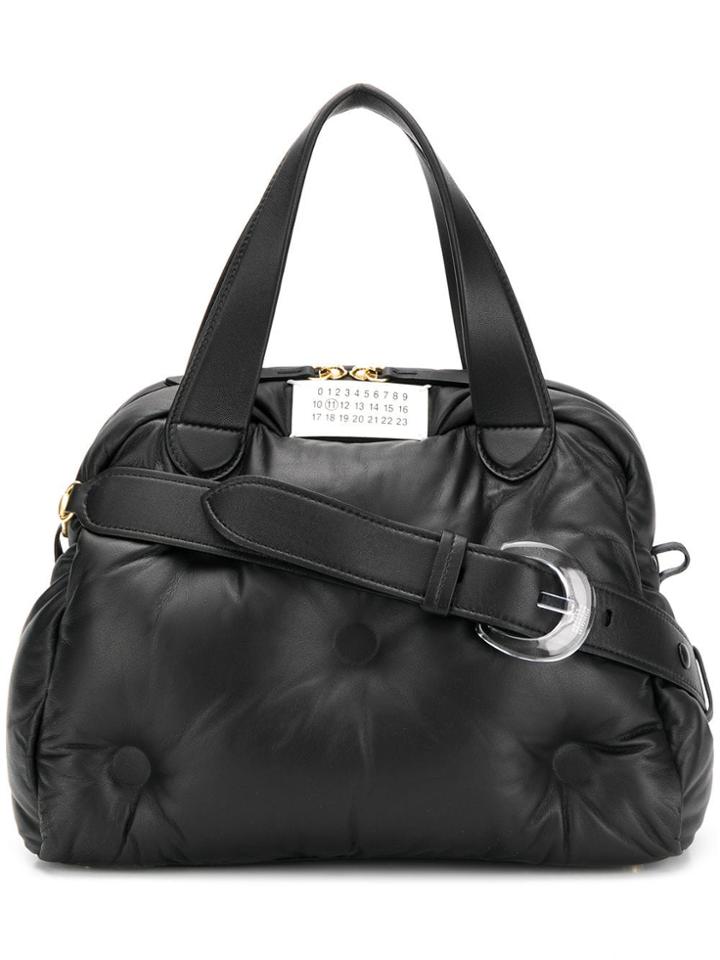 Maison Margiela Boston Glam Slam Tote Bag - Black