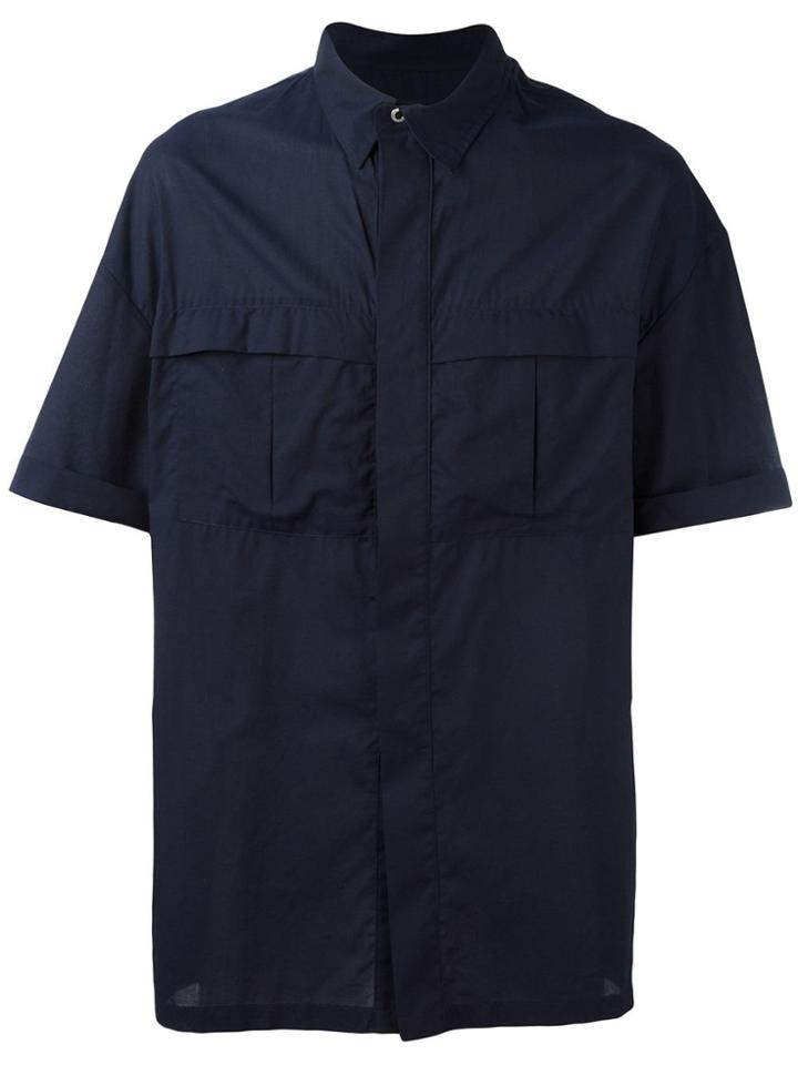 E. Tautz 'derek' Shirt - Blue