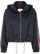 Moncler Cropped Zip Jacket - Blue