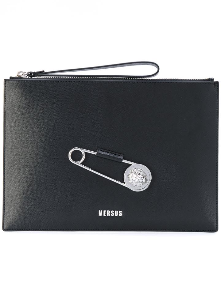 Versus Safety Pin Clutch - Black