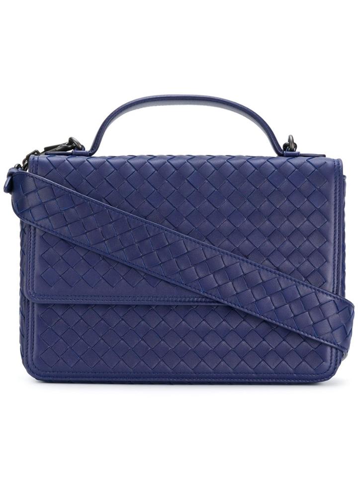 Bottega Veneta Alumna Shoulder Bag - Blue