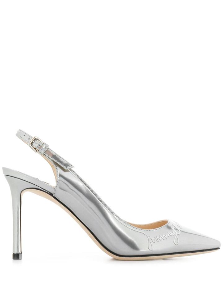 Jimmy Choo Erin 85mm Pumps - Silver