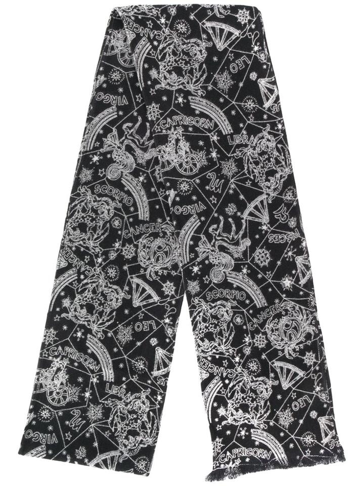 Tommy Hilfiger X Zendaya Zodiac Print Scarf - Black