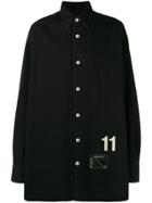 Raf Simons Oversized Denim Shirt - Black