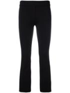 Helmut Lang - Slim-fit Cropped Trousers - Women - Polyamide/spandex/elastane - L, Women's, Black, Polyamide/spandex/elastane
