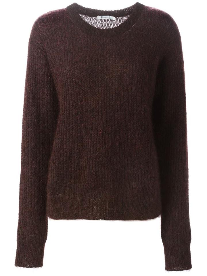 T By Alexander Wang Ribbed Knit Sweater