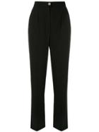 Chanel Pre-owned 1999 Tailored Straight Trousers - Black