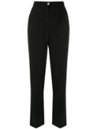 Chanel Pre-owned 1999 Tailored Straight Trousers - Black