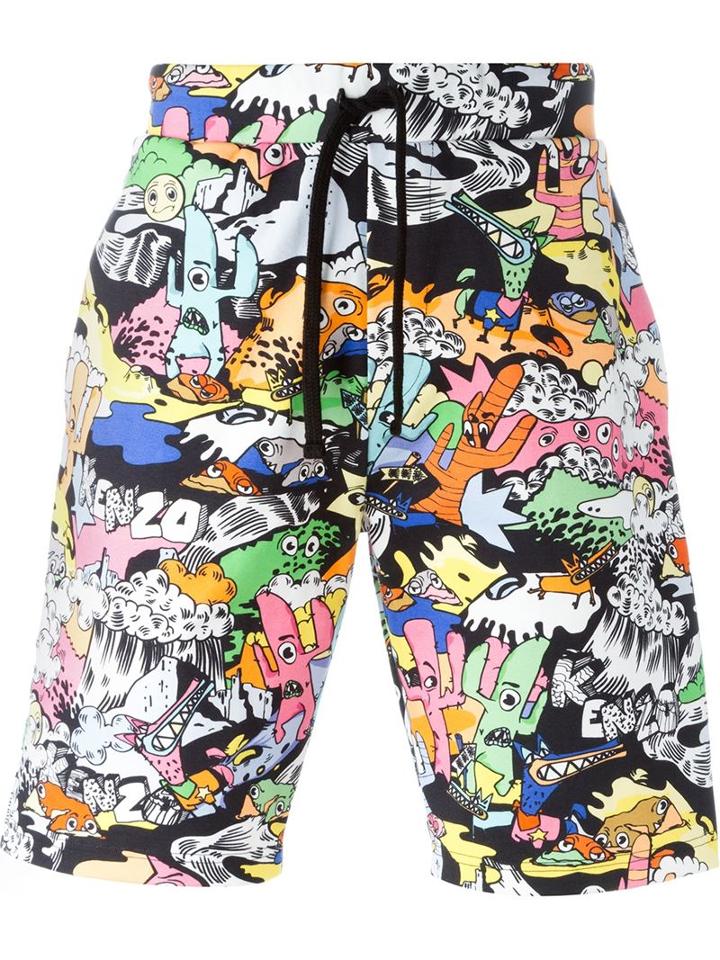 Kenzo 'cartoon' Shorts