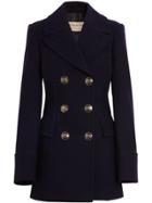 Burberry Tailored Pea Coat - Black