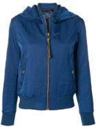 Mr & Mrs Italy Embroidered Bomber Jacket - Blue