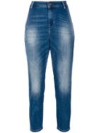 Diesel - Tapered Jeans - Women - Cotton/spandex/elastane/lyocell - 29/30, Blue, Cotton/spandex/elastane/lyocell
