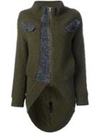 Yohji Yamamoto Pre-owned 'y's' Woven Tail Jacket - Green