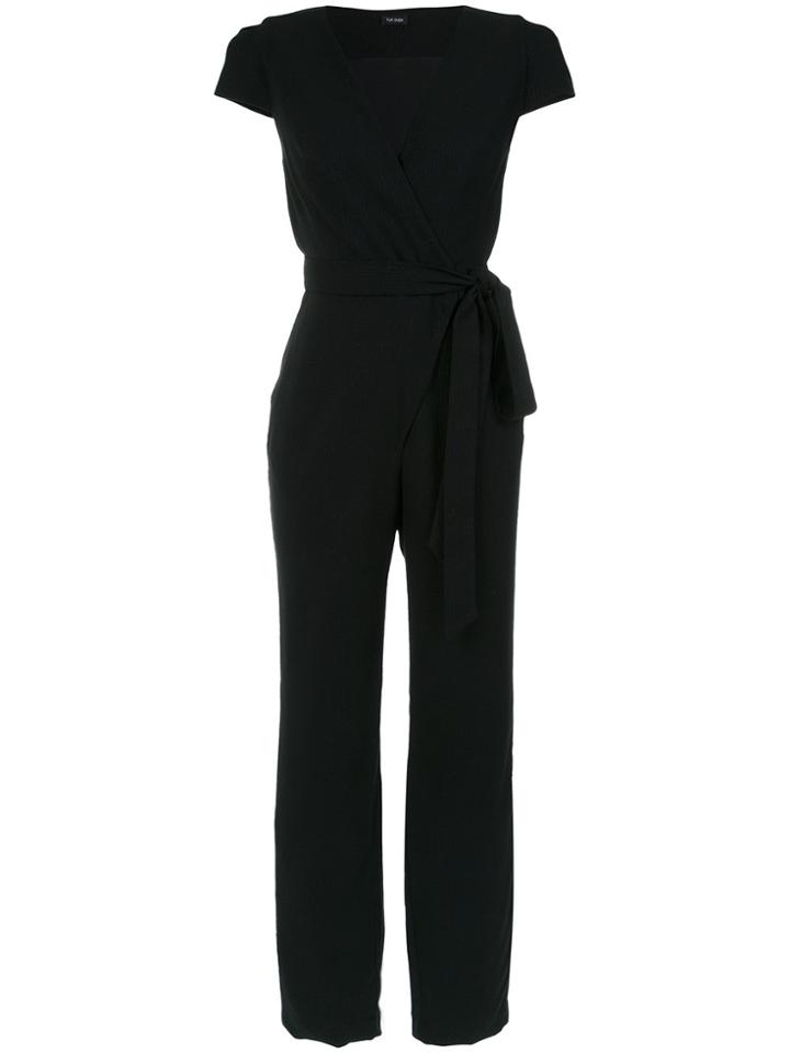 Tufi Duek Belted Jumpsuit - Black