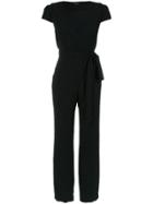 Tufi Duek Belted Jumpsuit - Black
